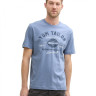 Футболка LOGO TEE MEN'S T-SHIRT 1037735-37533 Tom Tailor L Блакитний 1037735-37533