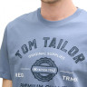 Футболка LOGO TEE MEN'S T-SHIRT 1037735-37533 Tom Tailor L Блакитний 1037735-37533
