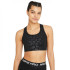 Топ Nike W NP DF SWSH LEPARD SHINE BRA DD1117-010