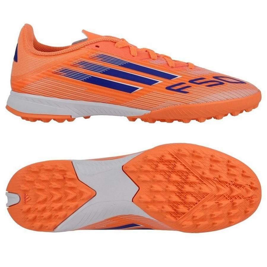 Сороконіжки дитячі коралові Аdidas F50 League Turf Kids JI0001, Цвет Оранжевый, Размер (Европа) - 38 JI0001