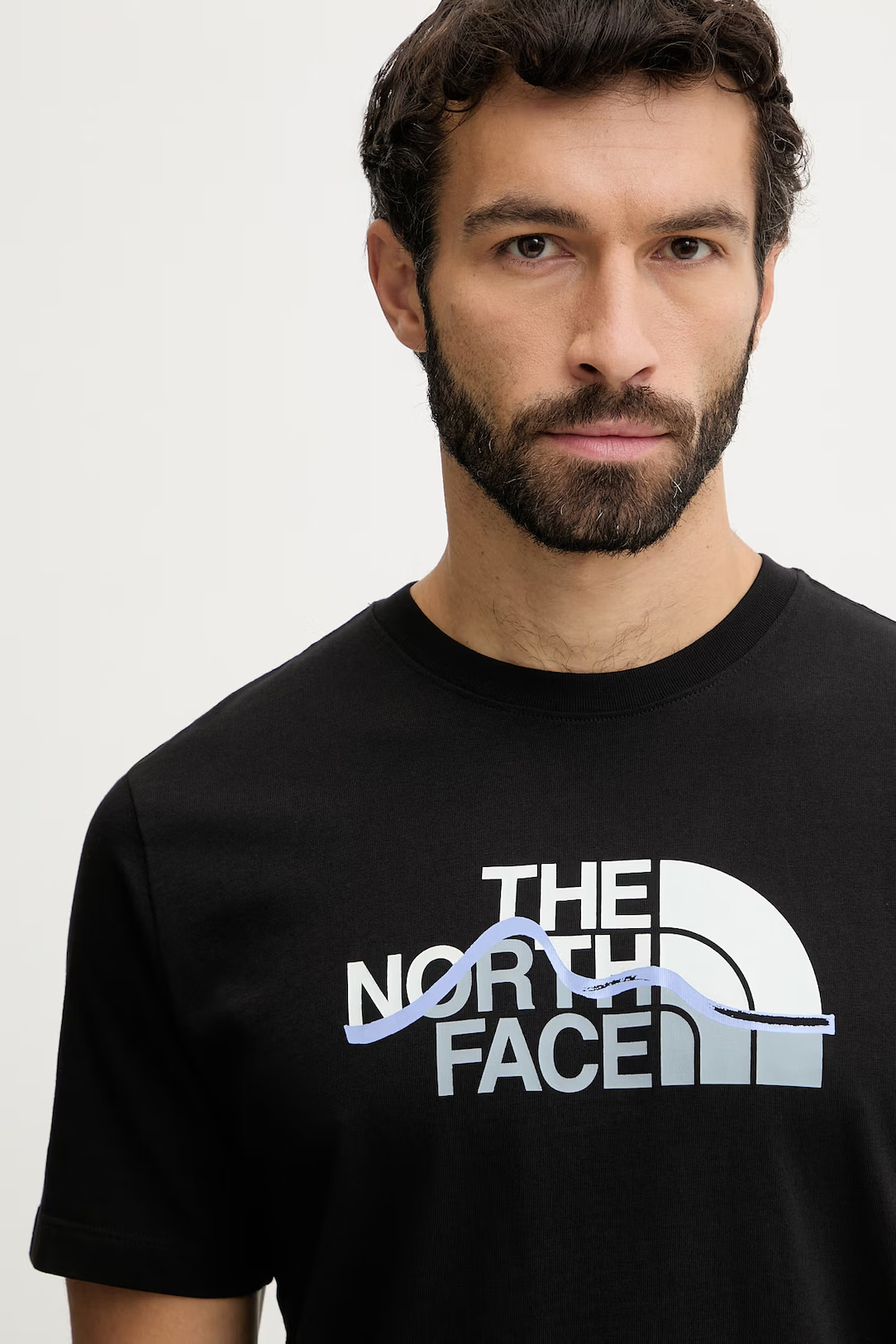 Футболка M MOUNTAIN LINE REGULAR SHORT SLEEVE TEE TNF 0A8GUXJK31 THE NORTH FACE S Чорний 0A8GUXJK31