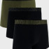 Труси-боксери UA Performance Cotton - Solid 3 3pk чорний Чол MD 1383891-005