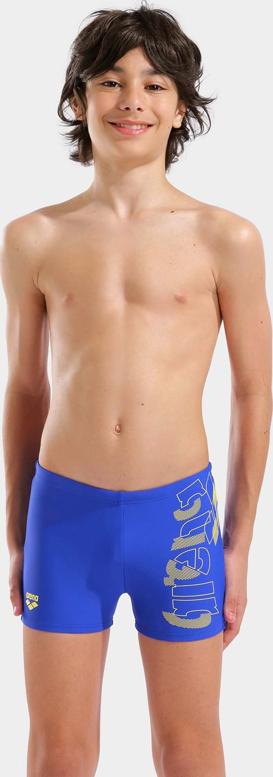 Плавки Шорти для хлопчиків Arena TALES SWIM SHORT синій, жовтий 140 см 009087-802