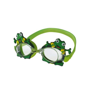 Окуляри для плавання Arena BUBBLE ARENA WORLD зелений, жабка Діт OSFM 92339-020-1