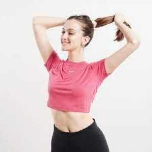 Футболка Nike W NSW ESSNTL TEE SLIM CRP LBR DD1328-622