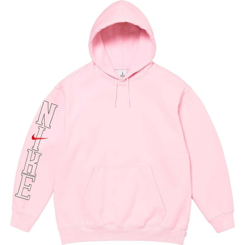 Худі Supreme x Nike Hooded Sweatshirt Pink FQ0759-663