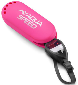 Чохол для окулярів Aqua Speed Silicone goggle case рожевий Уні OFSM 633-03