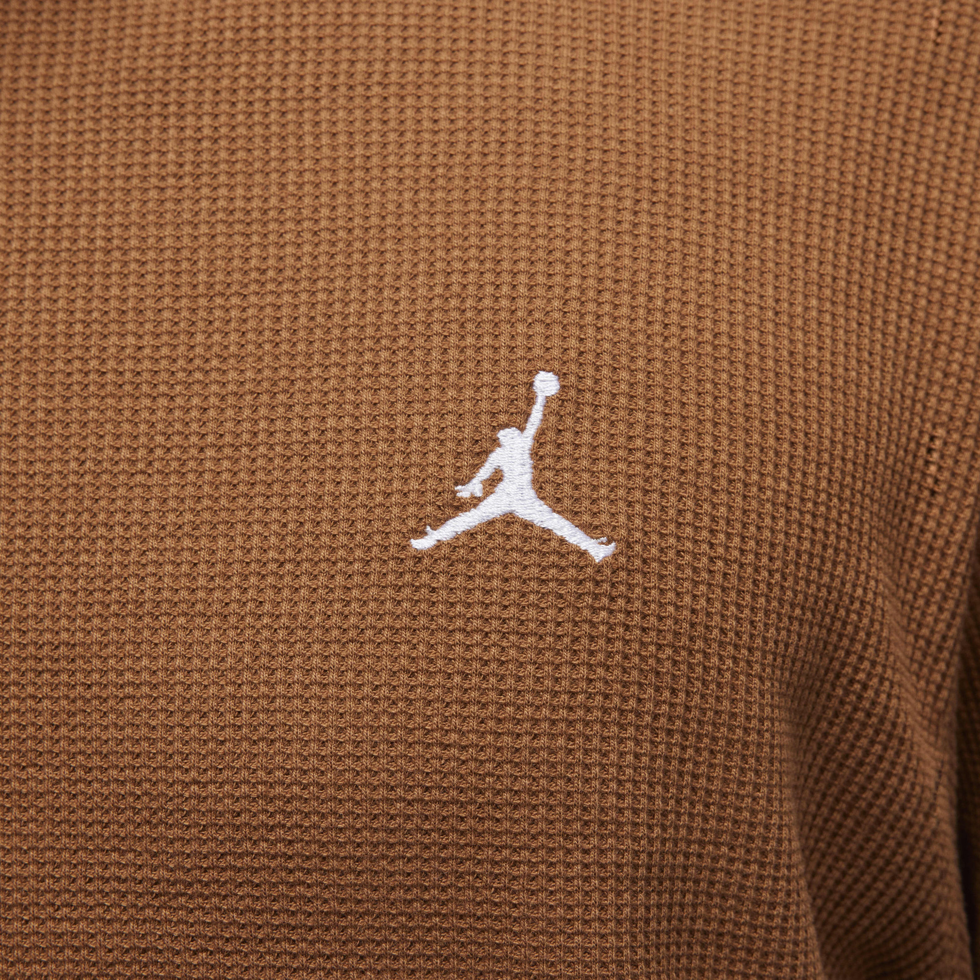 Лонгслів Air Jordan Essentials Waffle Knit Top Brown FD7461-281