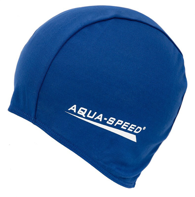 Шапочка для плавання Aqua Speed POLYESTER CAP 5763 синій Уні OSFM 091-10