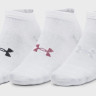Шкарпетки UA Essential Low Cut 3pk білий Уні 1382958-100