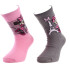 Шкарпетки MINNIE SOCKS 2P рожевий, сірий Діт 31-34, арт. 83892347-3 83892347-3