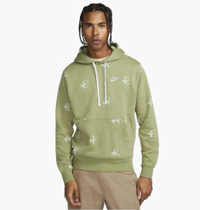 Кофта Nike Monogram print hoodie in alligator DV9601-334