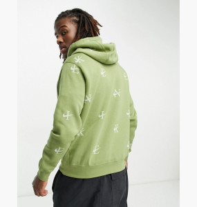 Кофта Nike Monogram print hoodie in alligator DV9601-334
