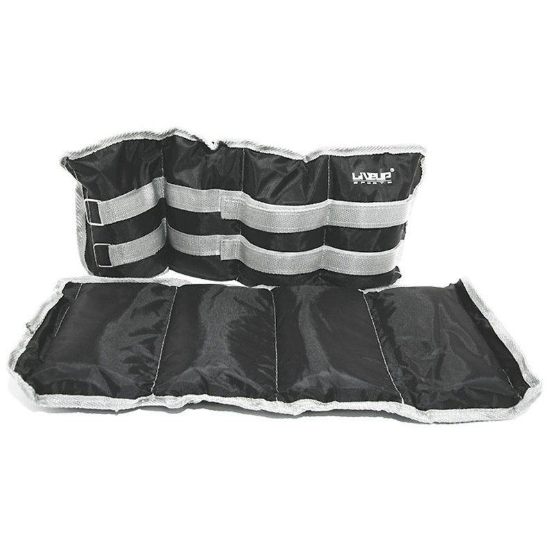 Обважнювачі для рук/ніг WRIST/ANKLE WEIGHT чорний Уні 2х3кг LS3011-3