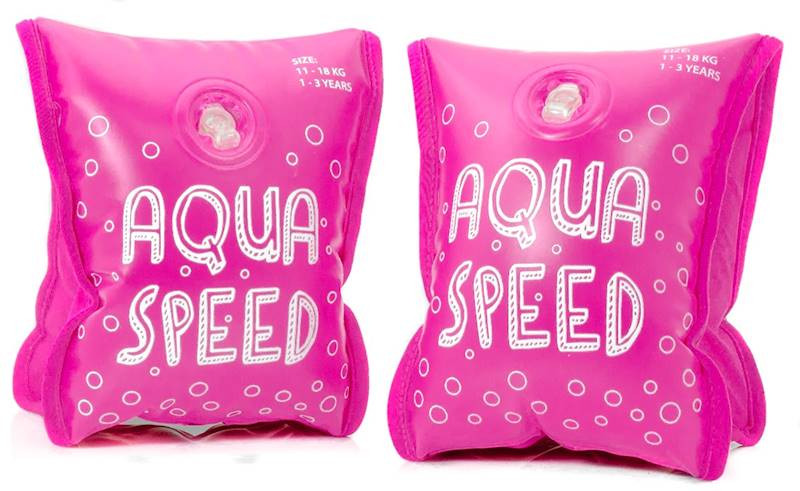 Нарукавники Aqua Speed ARMBANDS PREMIUM 6086 малиновий Діт age 1-3 DT-764-03, Цвет малиновий, Размер DT-764-03