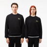 Світшот унісекс Lacoste Loose Fit Badge Black SH2741.031
