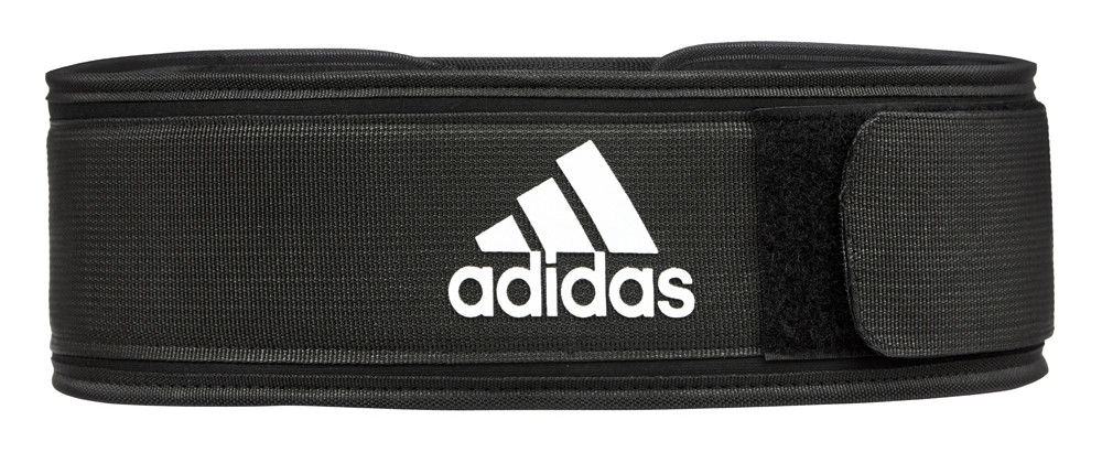 Пояс для важкої атлетики Adidas Essential Weightlifting Belt чорний Уні XL (94 - 120 см) ADGB-12256