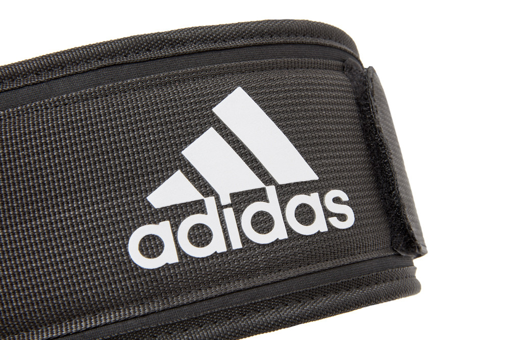 Пояс для важкої атлетики Adidas Essential Weightlifting Belt чорний Уні XL (94 - 120 см) ADGB-12256
