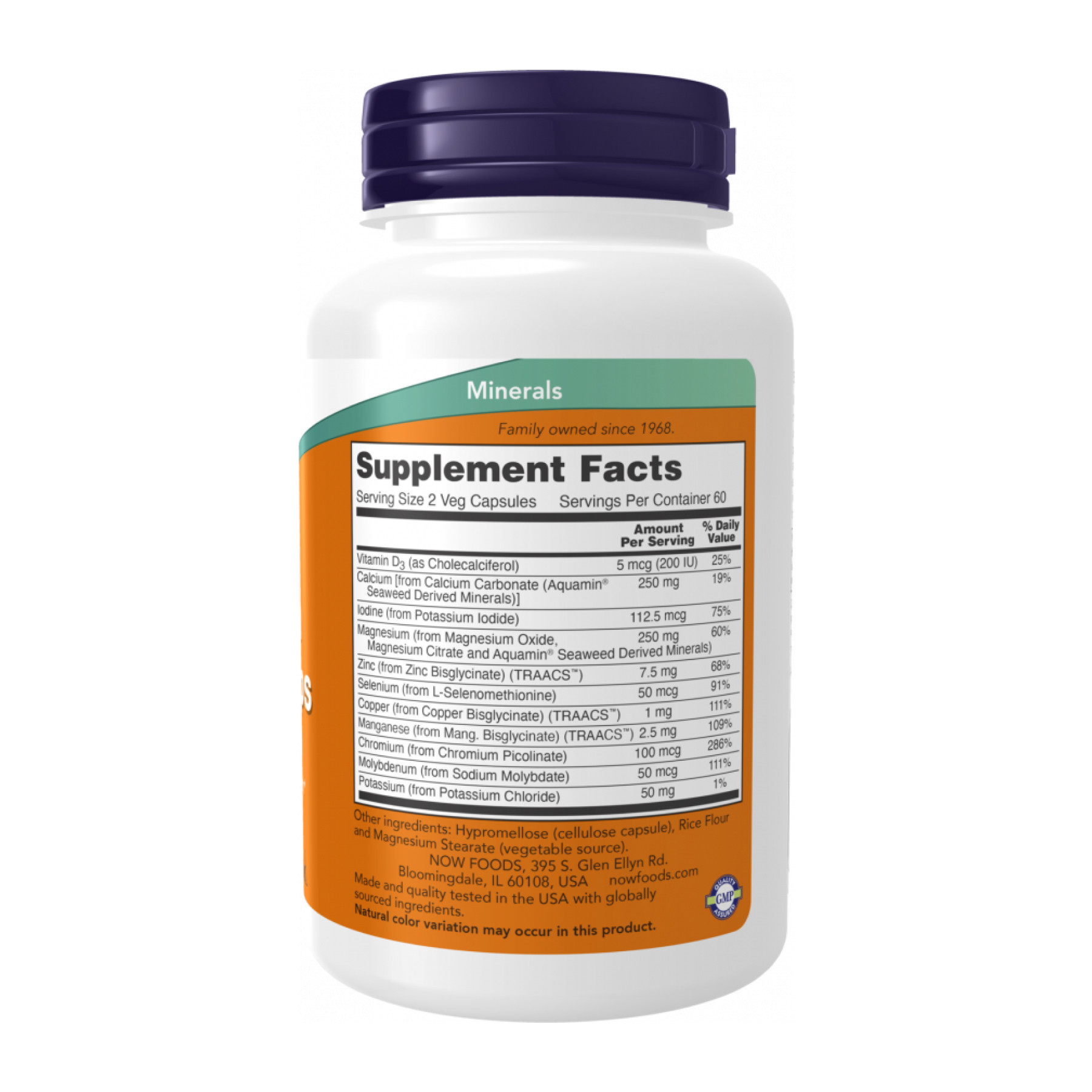 Капсули Now Foods Full Spectrum Mineral - 240 caps 2023-10-4597