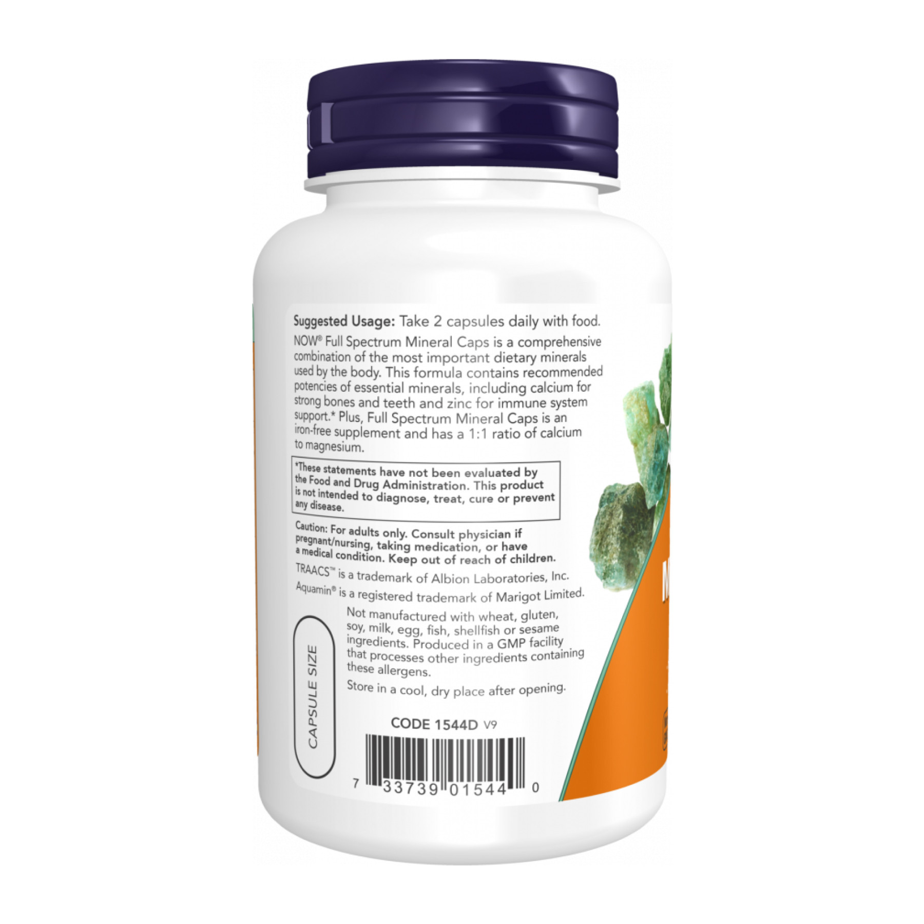 Капсули Now Foods Full Spectrum Mineral - 240 caps 2023-10-4597