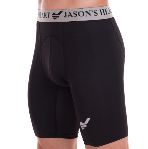 Шорти компресійні чоловічі JASONS SPORT CO-7177-BK, Цвет Чёрный, Размер (Европа) - M CO-7177