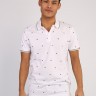 Поло JORLOGON AOP POLO SS 12185609 White Jack&Jones XL Білий 12185609WHITE