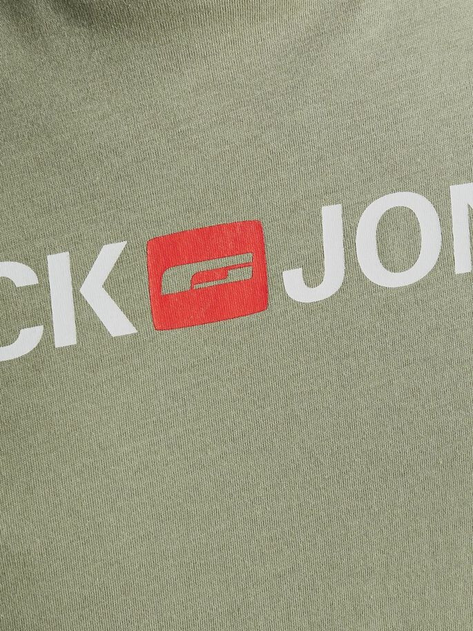 Футболка JJECORP LOGO TEE SS CREW NECK NOOS 12137126-Tea-Detail:SLIM FIT Jack&Jones XXL Зелений 12137126-TEA-DETAIL:SLIM