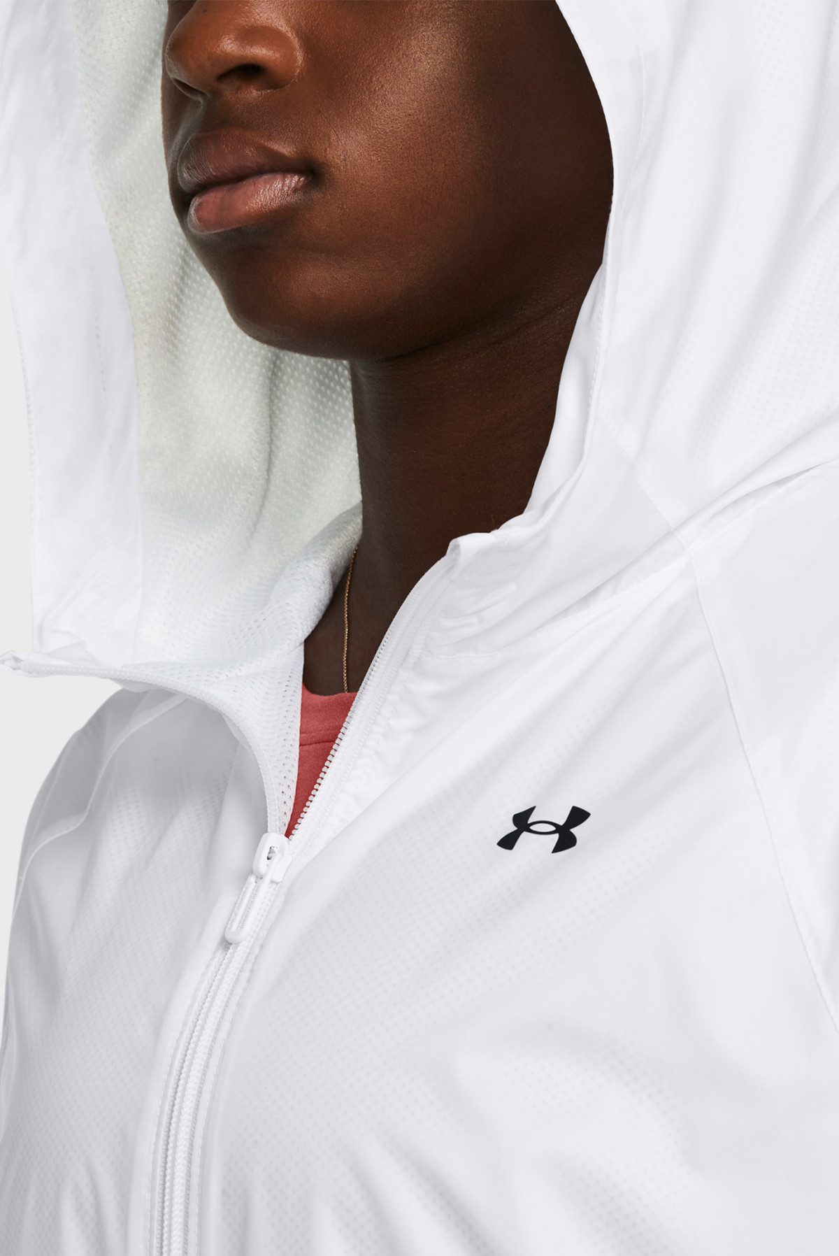 Вітровка UA SPORT WINDBREAKER JKT 1382698-100 Under Armour L Білий 1382698-100