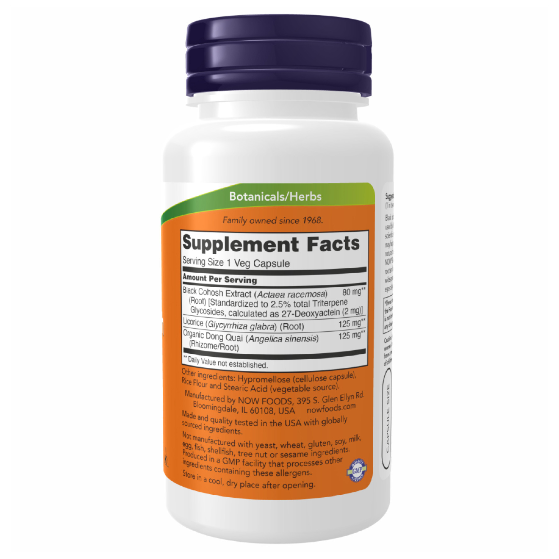 Капсули Black Cohosh 80mg - 90 vcaps 2022-10-1389