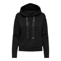 Толстовка ONLFANCY L/S HOOD SWT 15193315-Black ONLY L Чорний 15193315-Black