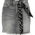 Спідниця ONLFINE  HW LIFE DNM JNS SKIRT  ADD 15227070 Grey Denim ONLY L Темно-сірий 15227070GreyDenim