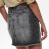 Спідниця ONLFINE HW LIFE DNM JNS SKIRT ADD 15227070 Grey Denim ONLY L Темно-сірий 15227070GREYDENIM