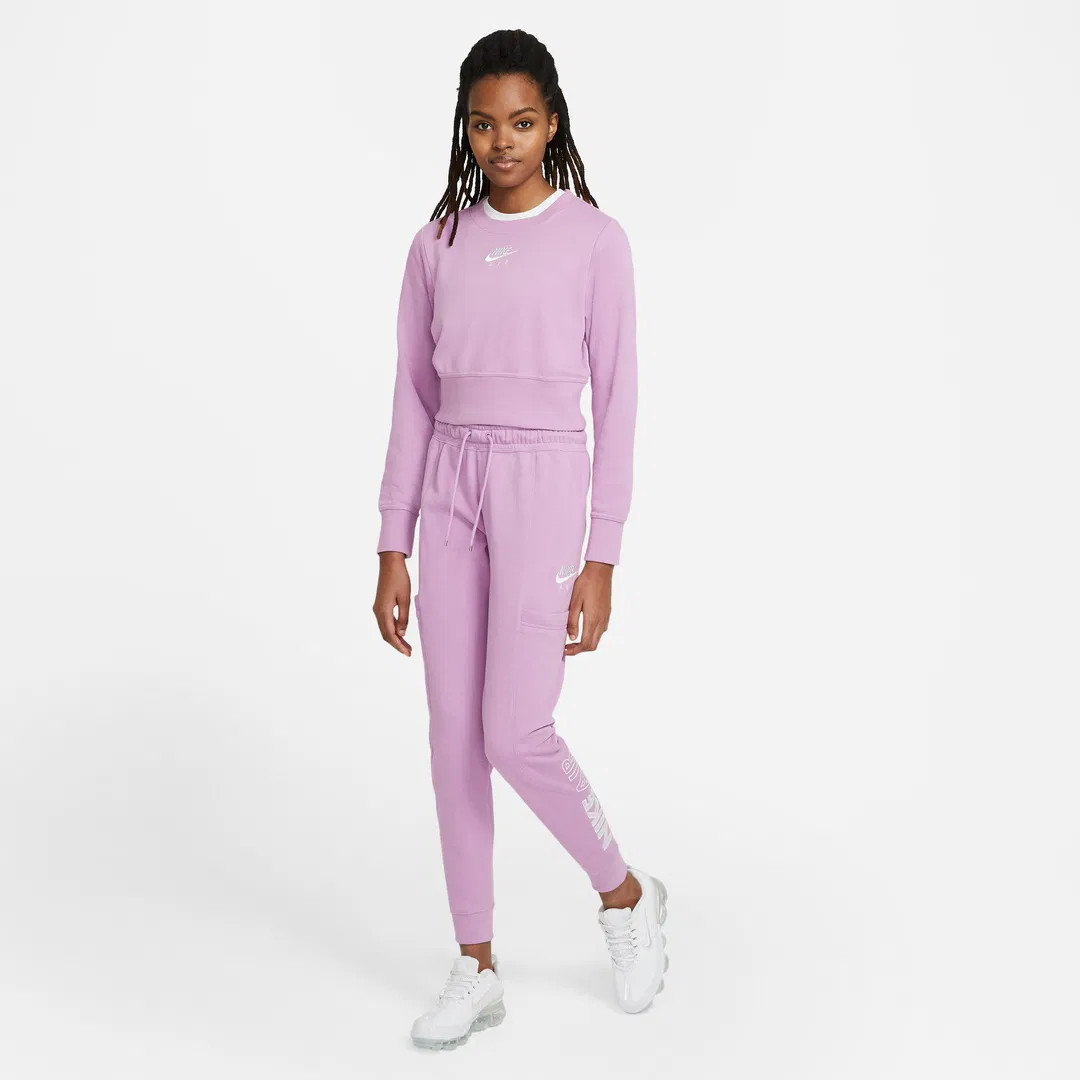 Світшот жіночий Nike Air Crew Fleece Violet DC5296-591