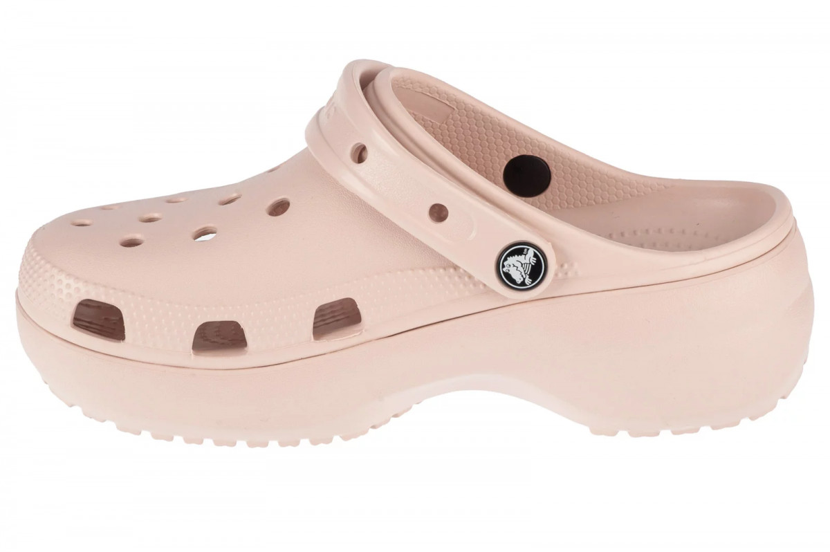 Сабо CLASSIC PLATFORM CLOG W 206750-6UR CROCS W6 (36-37) Бежевий 206750-6UR