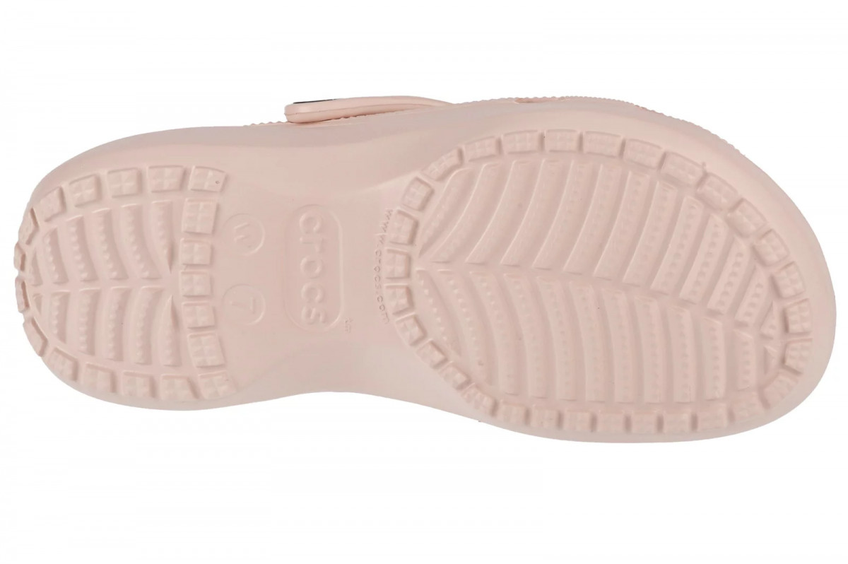 Сабо CLASSIC PLATFORM CLOG W 206750-6UR CROCS W6 (36-37) Бежевий 206750-6UR
