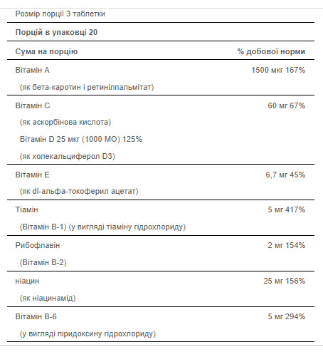 Капсули Hair Skin and Nails Formula Type 1 and 3 Collagen - 60 caps 100-47-0670302-20