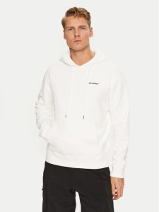 Худі Off-White logo-print drawstring hoodie OMBB097F22FLE0150110