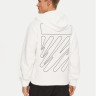 Худі Off-White logo-print drawstring hoodie OMBB097F22FLE0150110