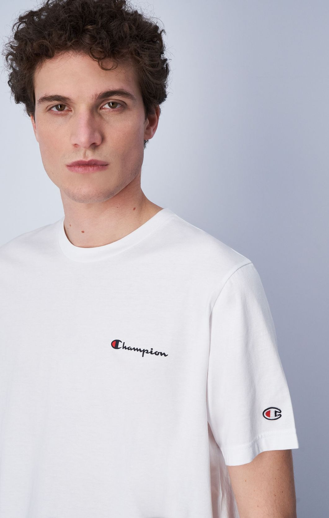 Футболка crewneck t-shirt 219838-WW001 Champion XL Білий 219838-WW001