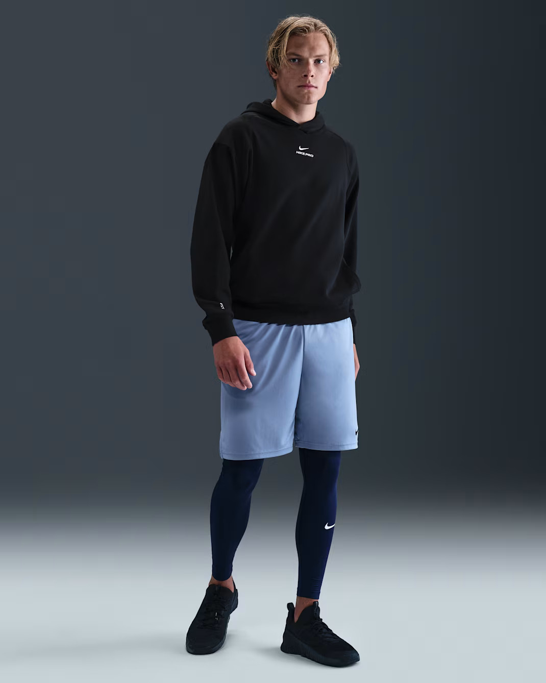 Худі чоловіче Nike Df Npt Midlayer Black IB4272-010