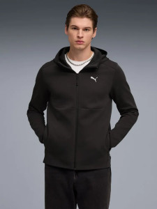 Толстовка PUMATECH FULL-ZIP Hoodie 69218501 Puma L Чорний 69218501