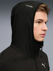 Толстовка PUMATECH FULL-ZIP Hoodie 69218501 Puma L Чорний 69218501