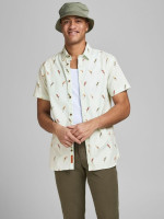 Сорочка JORPLAYA SHIRT SS 12187953 Pale Blue Jack&Jones L Білий 12187953PALEBLUE