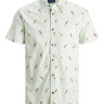 Сорочка JORPLAYA SHIRT SS 12187953 Pale Blue Jack&Jones L Білий 12187953PALEBLUE