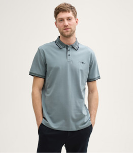 Футболка поло POLO SHIRT WITH STRETCH 1045629-27475 Tom Tailor L Зелений 1045629-27475