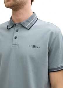 Футболка поло POLO SHIRT WITH STRETCH 1045629-27475 Tom Tailor L Зелений 1045629-27475
