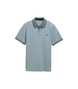 Футболка поло POLO SHIRT WITH STRETCH 1045629-27475 Tom Tailor L Зелений 1045629-27475