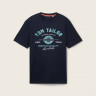 Футболка LOGO TEE MEN'S T-SHIRT 1037735ХХ10302 Tom Tailor L Темно-синій 1037735ХХ10302