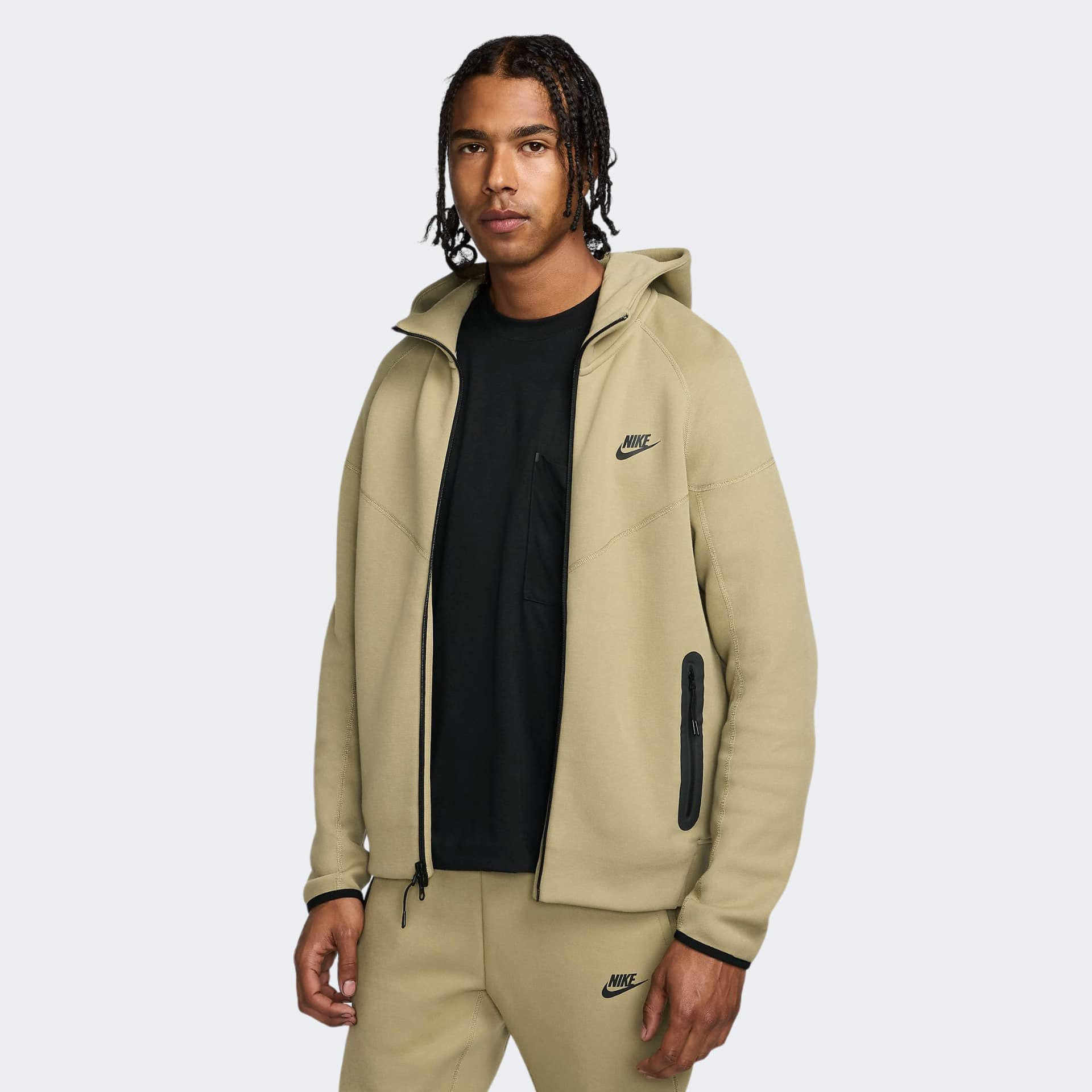 Толстовка Nike M NK TCH FLC FZ WR HOODIE FB7921-277
