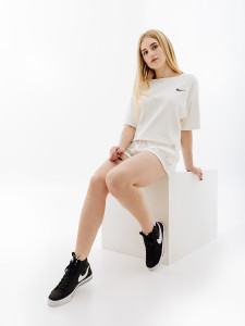 Футболка Nike W NSW RIB JRSY SS TOP DV7870-133